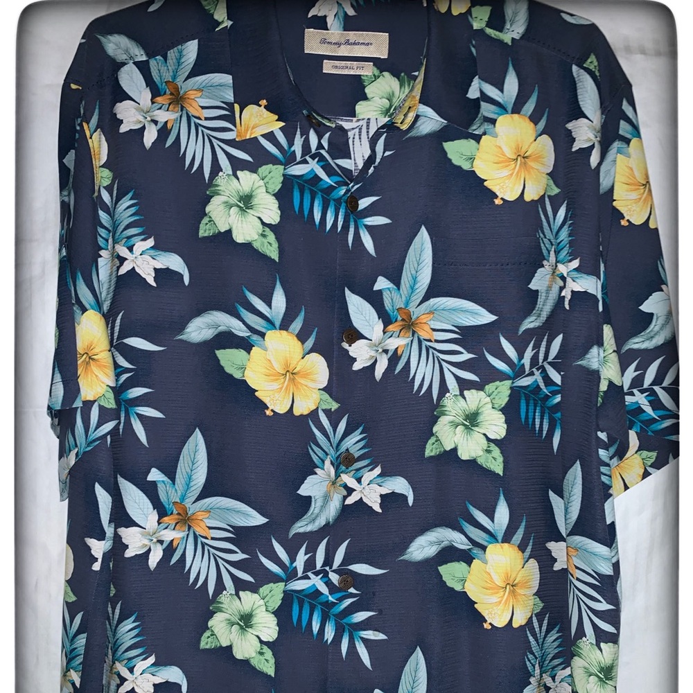 Tommy Bahama Men’s 100% Silk XL/TG